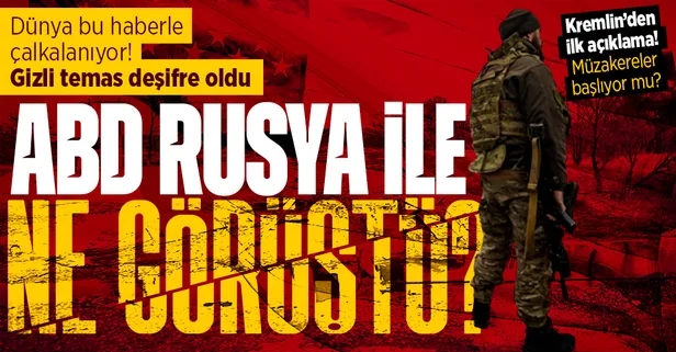 Dünya bu haberle çalkalanıyor! WSJ çok gizli görüşmeyi deşifre etti: ABD ile Rusya ne görüştü? Kremlin'den ilk açıklama