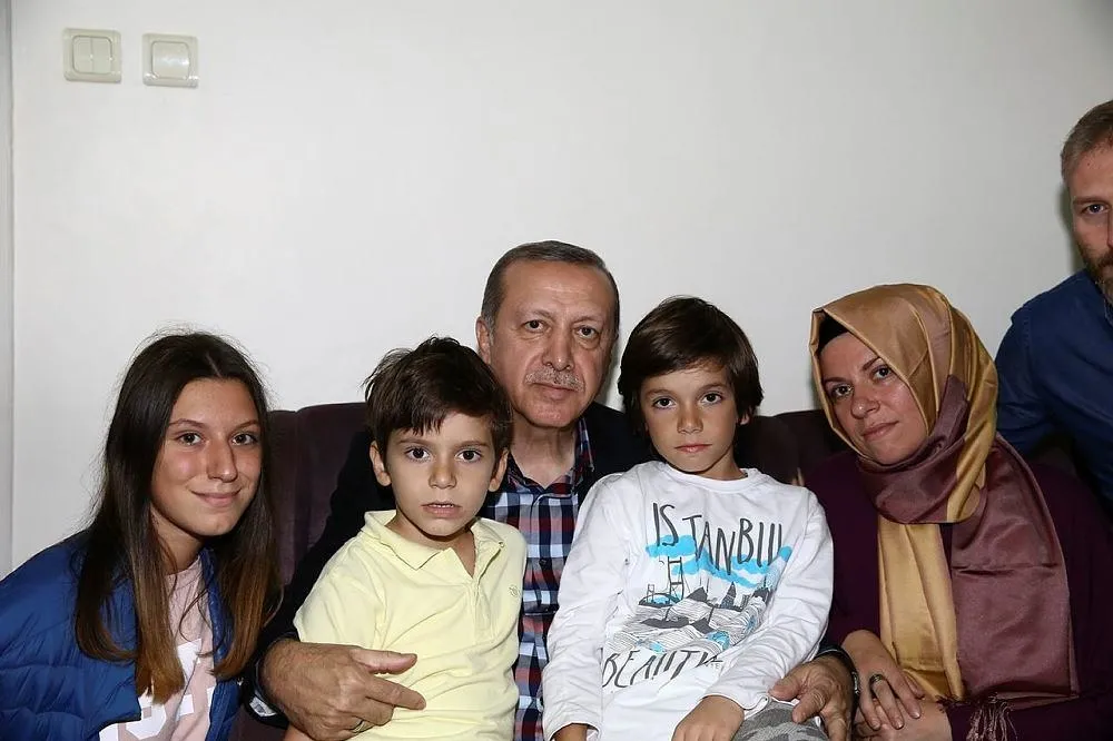 Erdoğan'dan şehit ailelerine ziyaret-6
