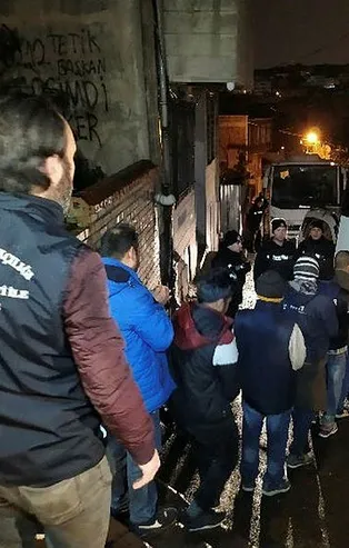İstanbul'da düzensiz göçmen operasyonu