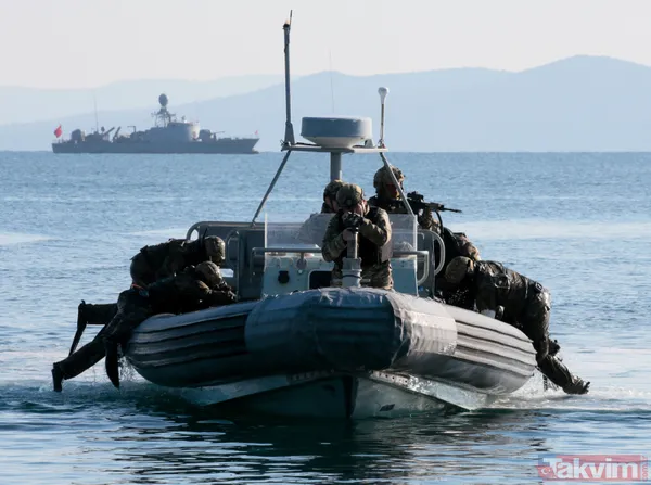 "Mavi Vatan 2019 Tatbikatı" devam ediyor | Deniz komandolarının çıkarma harekatı göz kamaştırdı - 20