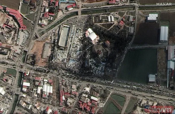 Maraş depremi sonrası Hatay'da korkunç manzara! 200 metre genişlikte kanyon oluştu - 11