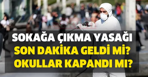 yeni yasaklar basladi mi korona