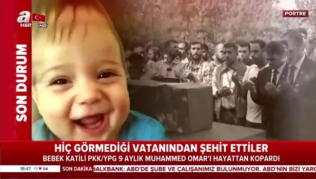 Barış Pınarı Harekatı'nın ilk sivil şehidi Muhammed Omar bebek anısına!
