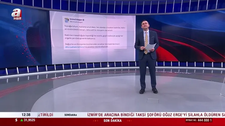 Son dakika: Başkan Erdoğan'ın eşi Emine Erdoğan'dan 8 Mart Dünya Kadınlar Günü mesajı