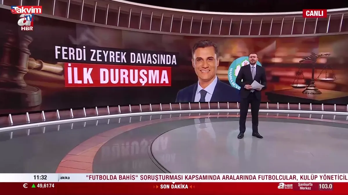 Ferdi Zeyrek davasında ilk duruşma!