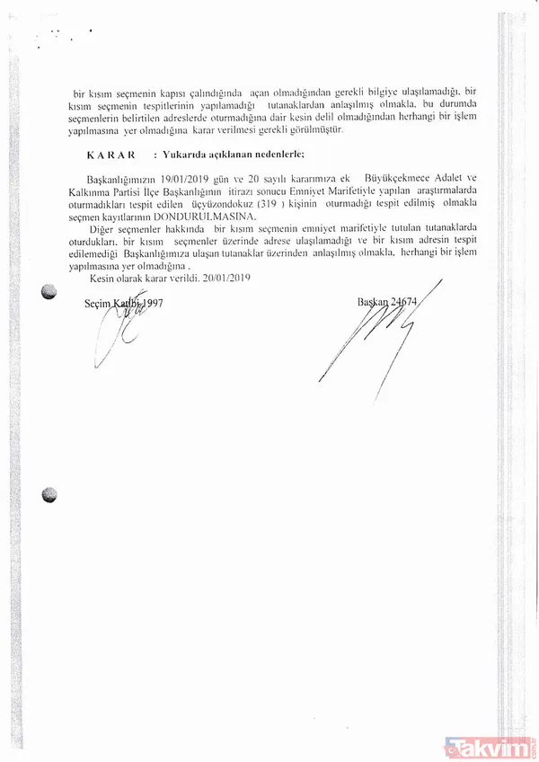 Büyükçekmece'de iki günde 319 sahte seçmen tespit edildi - 15