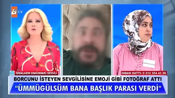 Müge Anlı’yı ilginç olay: Borcunu isteyen sevgilisine emoji gibi fotoğraf attı