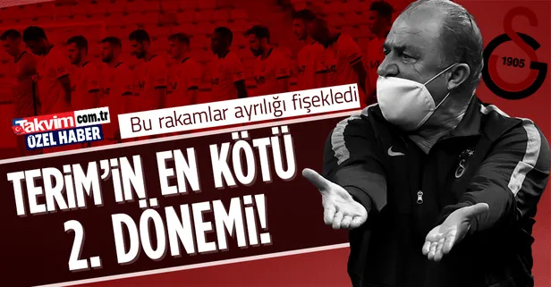Özel Haber I Rakamlar ayrılığın habercisiymiş! Galatasaray'da en kötü 2. Fatih Terim dönemi