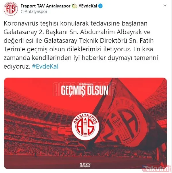 Corona virüse yakalanan Fatih Terim'e destek mesajları: Nefesim daralıyor - 31