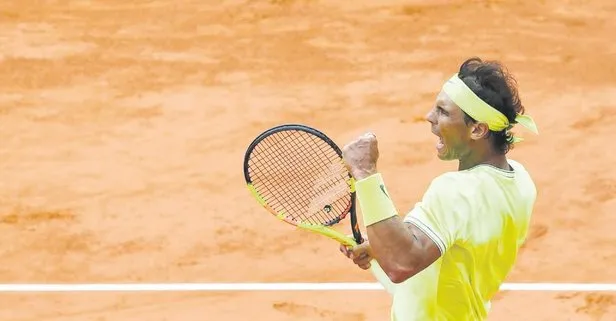 Rafael Nadal Fransa Açık Tenis Turnuvası’nda finale yükseldi.
