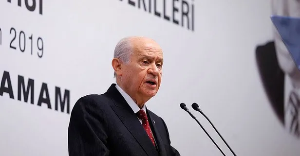MHP Lideri Bahçeli'den "tribünlere oynayan" İmamoğlu'na sert tepki