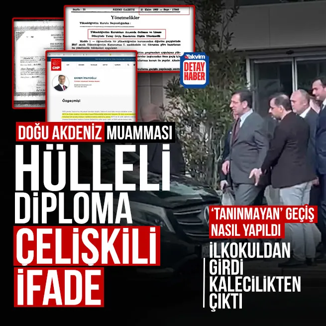 Şaibeli diplomanın hesabı soruluyor... İşte Ekrem İmamoğlu ifadesi! Doğu Akdeniz İnşaaat muamması! YÖK raporunu hazırlayanları suçladı