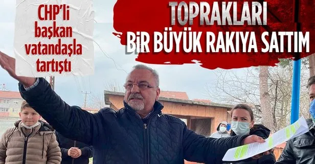 Toprakları bir büyük rakıya sattım