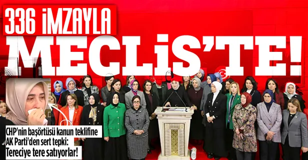 Son dakika: AK Parti'den başörtüsü için anayasa teklifi açıklaması: 336 vekil imzasıyla Meclis'e sunuyoruz