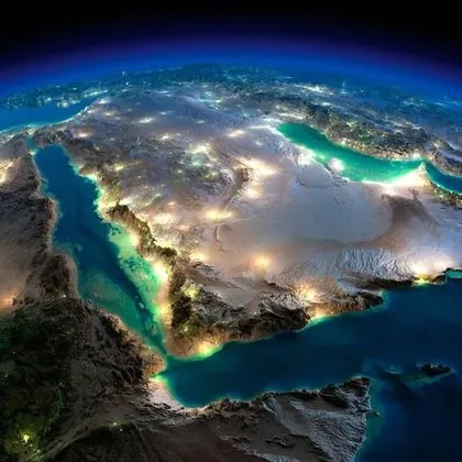Dünya gece uzaydan böyle görünüyor