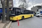 Bağcılar'da İETT otobüsü ağaca çarptı