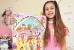 Hatay’dan 8 yaşındaki ressam 300 binden fazla katılımcıyı geride bırakarak dünya şampiyonu oldu