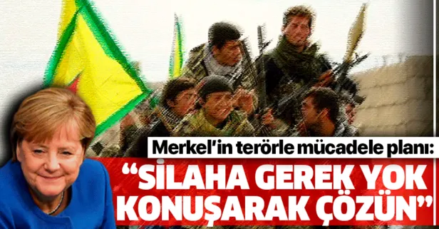Merkel: Türkiye'nin güvenlik çıkarları diplomatik yollarla korunabilir