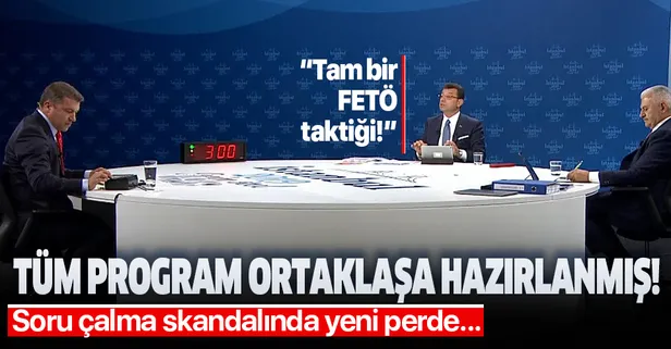 İmamoğlu ile Küçükkaya programı birlikte mi hazırladı?