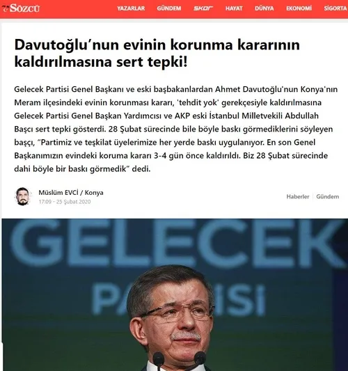 Son dakika: İçişleri Bakanı Süleyman Soylu'dan "Davutoğlu'nun koruması kaldırıldı" iddialarına yanıt-2