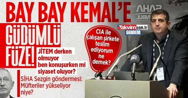 Haluk Bayraktar’dan Kılıçdaroğlu’na güdümlü ’Kemankeş’ füzesi: CIA ile çalışan şirkete teslim ediyorum ne demek?