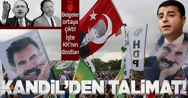 CHP’nin meşru dediği HDP Kandil’den talimat alıyor! Skandal belgeler ortaya çıktı!