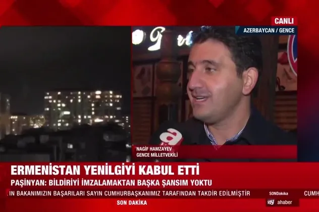 Azerbaycan Gence Milletvekili Nagif Hamzayev kritik anlaşmadaki Nahçıvan detayına dikkat çekti