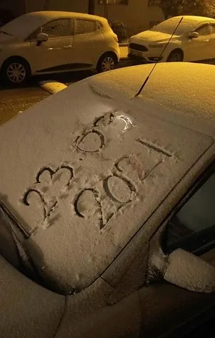 Ankara'da kar yağışı etkili oldu!