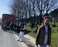 İETT otobüsü arıza yaptı: Vatandaşlar yolda bekledi