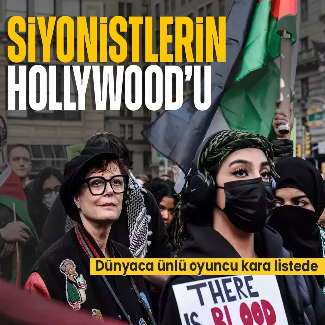 Hollywood’da siyonist baskı! Filistin destekçisi oyuncu Susan Sarandon kara listede
