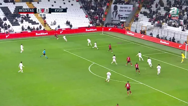 İZLE | Beşiktaş 1-0 Eyüpspor ⚽ GOL: Salih Uçan