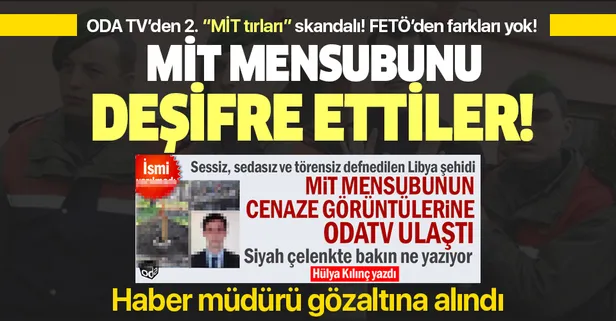 ODA TV'nin MİT deşifresi yanına kalmayacak!