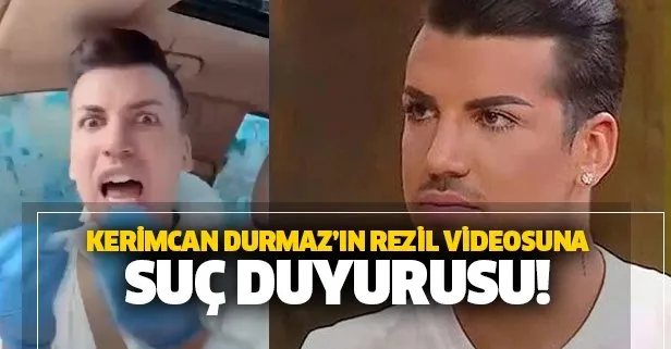 Kerimcan Durmaz’ın videosu cezasız kalmayacak! ’Çıkın dışarı hepiniz geberin’ diye haykırdığı rezil videoya suç duyurusu!