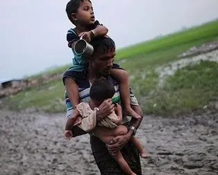 ABD, Arakan için üç maymunu oynadı