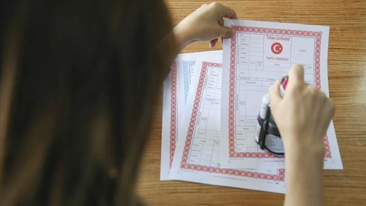 1 Ocak'tan itibaren yürürlüğe girecek! Eski kimlikle tapu işlemi yapılmayacak