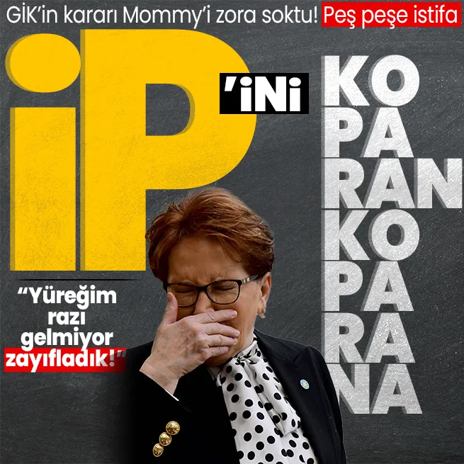 GİKin yerel seçimlerde CHP ile ittifak yapılmayacağı kararı sonrası İYİ Partide istifa furyası! Antalya İl Başkanı Ahmet Aydın ve İstanbul Medya Başkanı Aslı Duru istifa etti