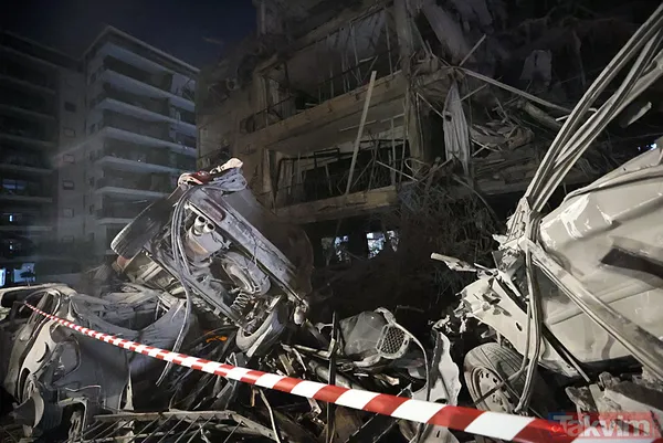 İran'dan İsrail'e misilleme! Füzeler yağdı binalar yıkıldı | İşte yıkımdan kareler - 47