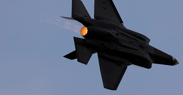 Tespit edildi! F-35 oraya düştü