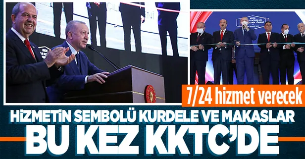 Başkan Erdoğan'dan KKTC'de toplu açılış ve temel atma töreninde önemli açıklamalar