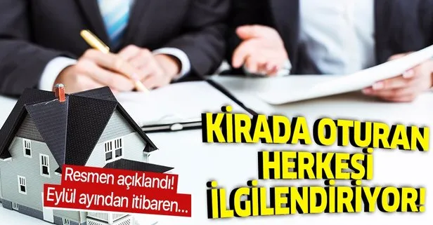 Eylül ayı kira artış oranı belli oldu!