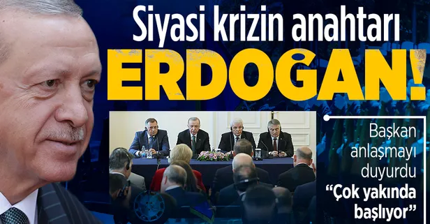Başkan Erdoğan Bosna Hersek'te duyurdu: Kimlikle seyahat dönemi başlıyor