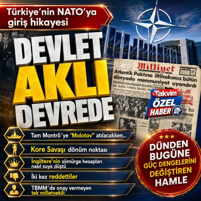 Türkiye’nin NATO’ya giriş hikayesi: İngiliz inadı böyle kırıldı… İki kez reddettiler… Devlet aklı devrede