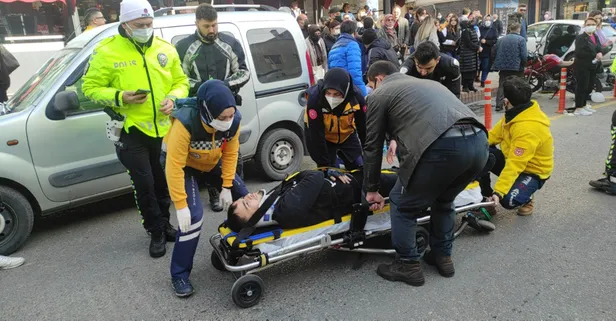 Kazada yaralandı 4 bin lira ceza kesildi