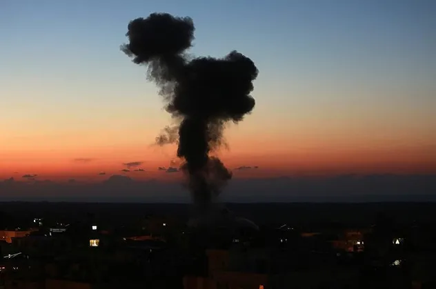 Son dakika: İsrail'den Gazze'ye hava saldırısı