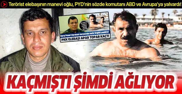 Terör örgütü PYD'nin sözde komutanı ABD ve Avrupa'ya yalvardı!