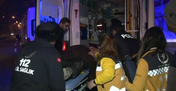Ankara’da motosikletiyle kaza yapan sürücü ağır yaralandı