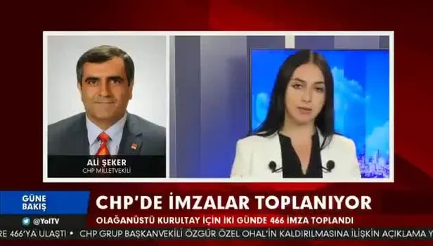 CHP'li Ali Şeker: Kurultay'da Selin Sayek Böke'nin adaylığını düşünüyoruz