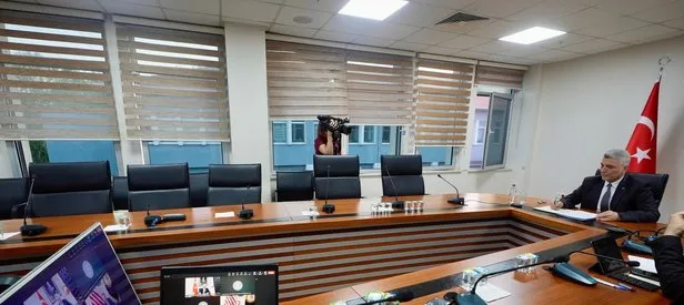 Bakan Bolat  ABD’li mevkidaşı ile çevrimiçi görüştü