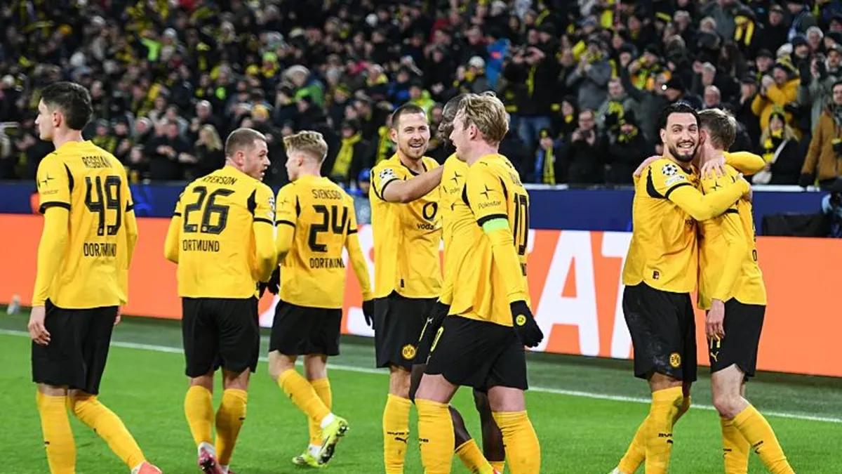 Dortmund Atalanta karşısında hata yapmadı