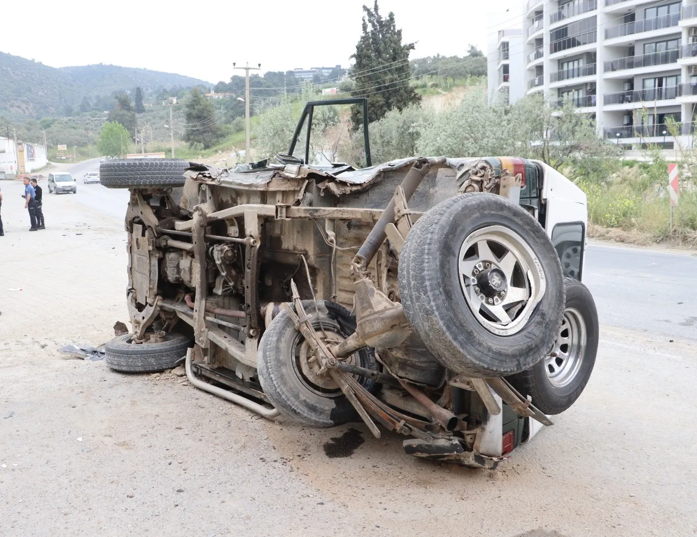 Bayram günü feci kaza!